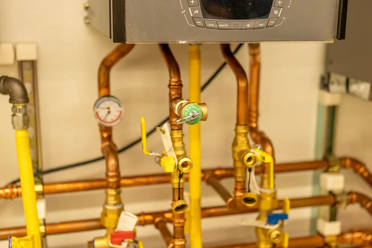 Licensed technician providing Water Heater Installation for a homeowner in Oakfield